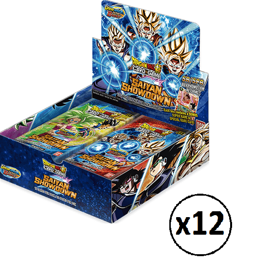Dragon Ball Super - Set 15: Unison Warrior Series 6 - Saiyan Showdown Booster Case (12 boxes)